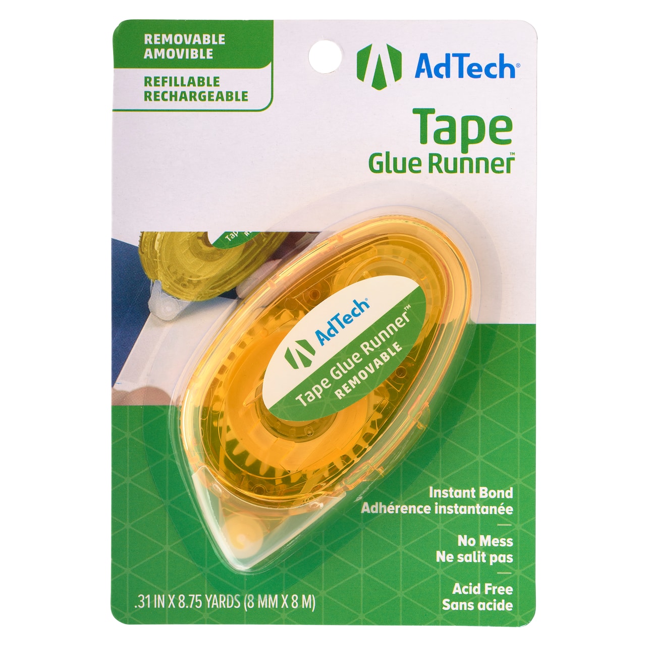 12 Pack: AdTech® Tape Glue Runner™ Removable